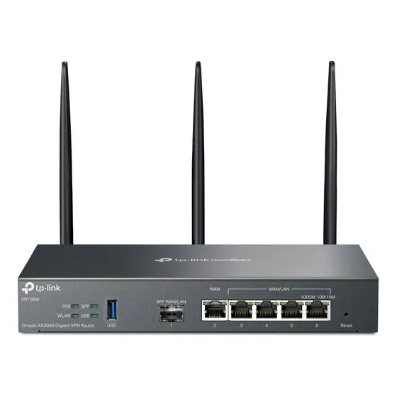 Roteador Tp-link Omada Er706w Vpn Load Balance Gigabit 706w