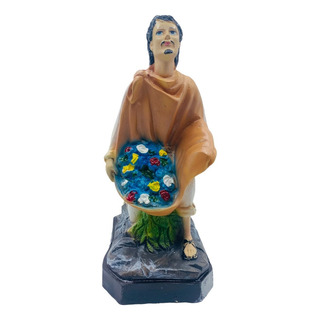 Juan Diego Incado 28 Cm Resina Ojo Pintado Juan Diego Incado 28 Cm Resina Ojo Pintado