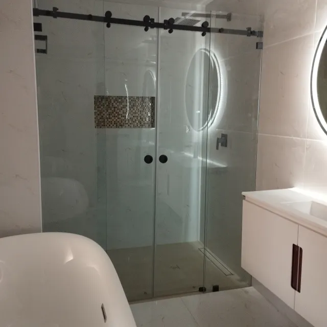 Puertas De Baño En Cristal Templado, Ventanas Y Oficinas