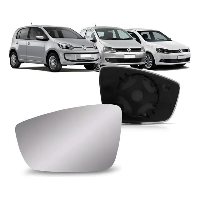 Lente Retrovisor Gol Voyage G6 Fox 2013 A 2017 Com Base