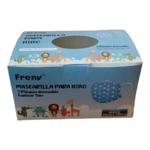 Tapabocas Kids Niños Caja 50unds