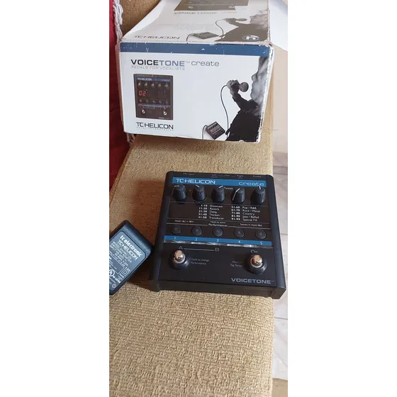 Pedal Tc Helicon Voice Tone Create Para Vocalista