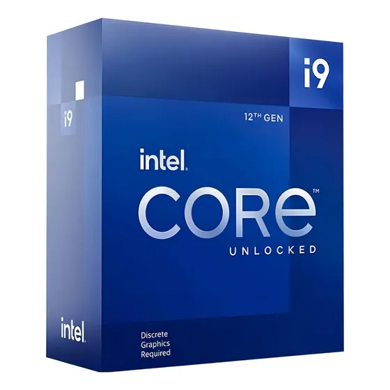 Processador gamer Intel Core I9-12900KF BX8071512900KF de 16 núcleos e 5.2GHz de frequência com gráfica integrada