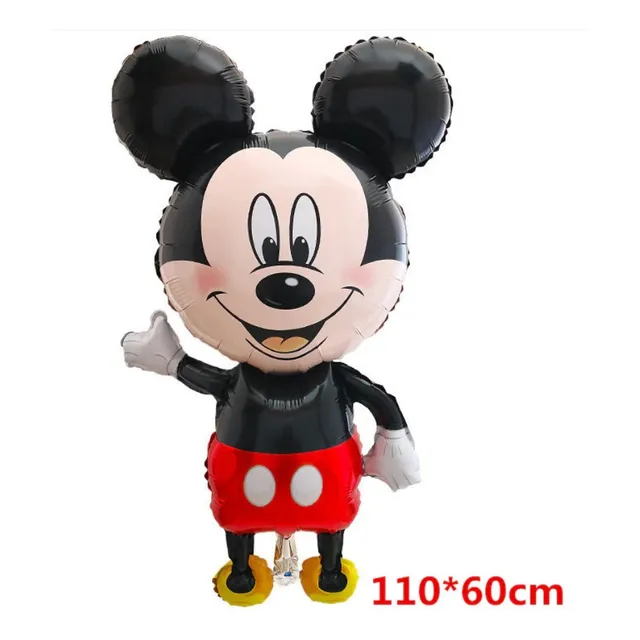 Globo Metalizados Mickey Minnie Silueta 70x45cm Saludando