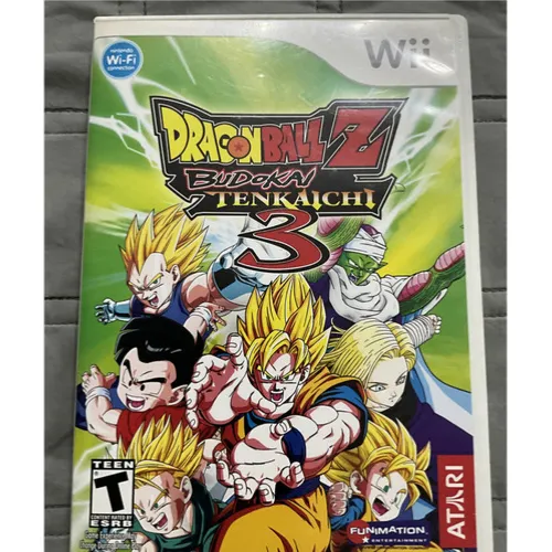 Dragon Ball Z Budukai Tenkaichi 3 - Nintendo Wii Completo