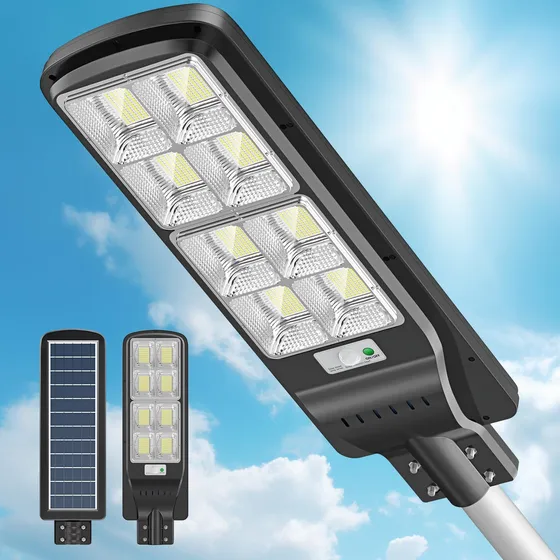 Luz Solar Calle Impermeabl Para Exterior Lumene Al