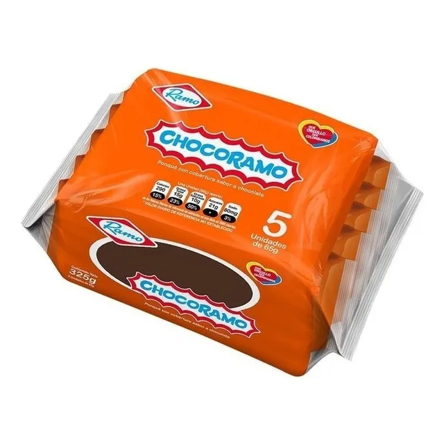 Ponque Chocoramo Tradicional - Empaque X 5 Und