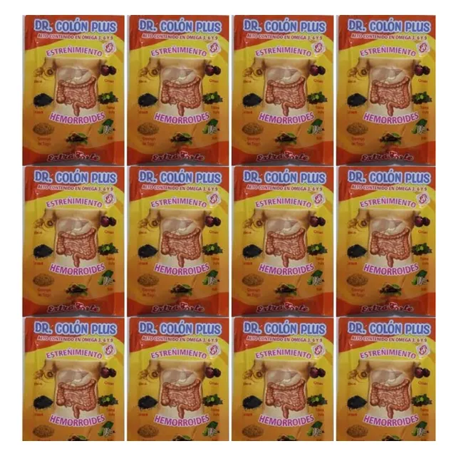 Estreñimiento Y Hemorroides Dr Colon 12 Pack