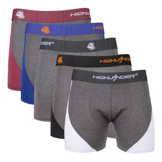 Kit 5 Cuecas Masculina Boxer Elåstico Promoção Kit 5 Cuecas Masculina Boxer Elåstico Promoção
