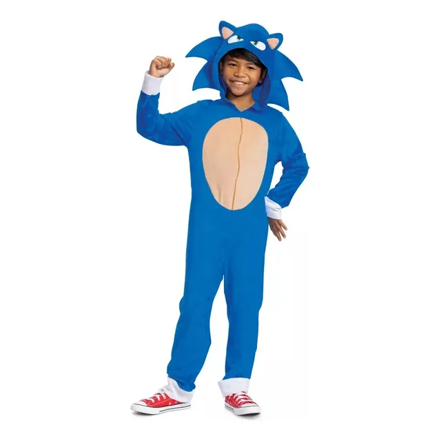 Sonic Disfraz Original Americano Niño The Hedgehog Halloween