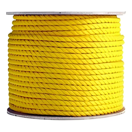 Mecate Polipropileno Cuerda Soga Cabo 3/8  9,5mm Rollo 182mt