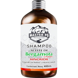 Shampoo Aceite De Bergamota Minoxidil Unisex Master Po Crece Shampoo Aceite De Bergamota Minoxidil Unisex Master Po Crece