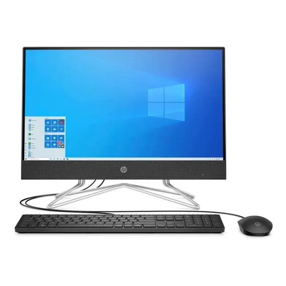 Computadora Escritorio Hp Fhd Ips Todo Uno 22  Doble Nucleo