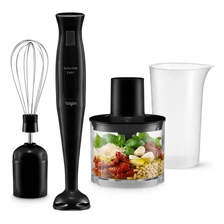 Mixer Elgin 3 Em 1 Mix20 200w Turbo Chef 127v Preto 127v