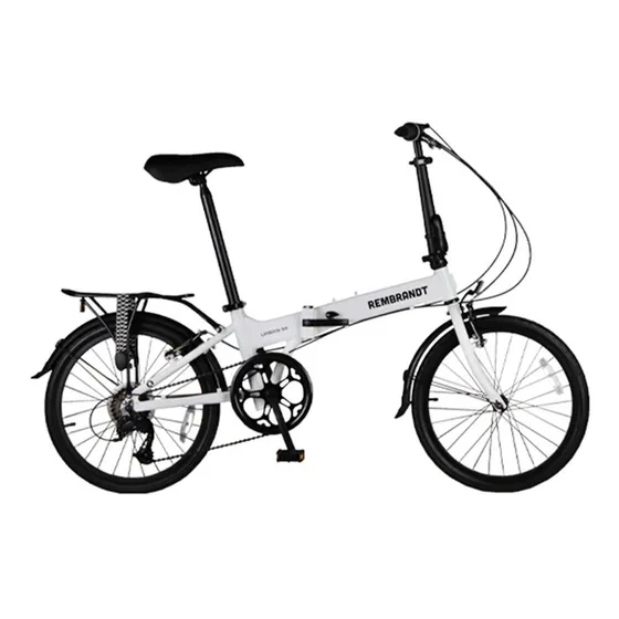 Bicicleta Rembrandt Urban S6 Plegable Aluminio Rodado 20 6v