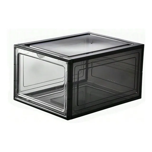 Caja De Acrilico Transparentes Zapatos Puerta Imantada