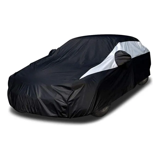 Titan Jet Black Poly 210t Cover Para Sedanes Para Sedanes A