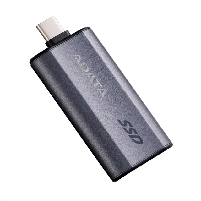 Disco Duro Ssd Externo Adata Sc750-1000g-ccbk Usb-c 1tb Gris