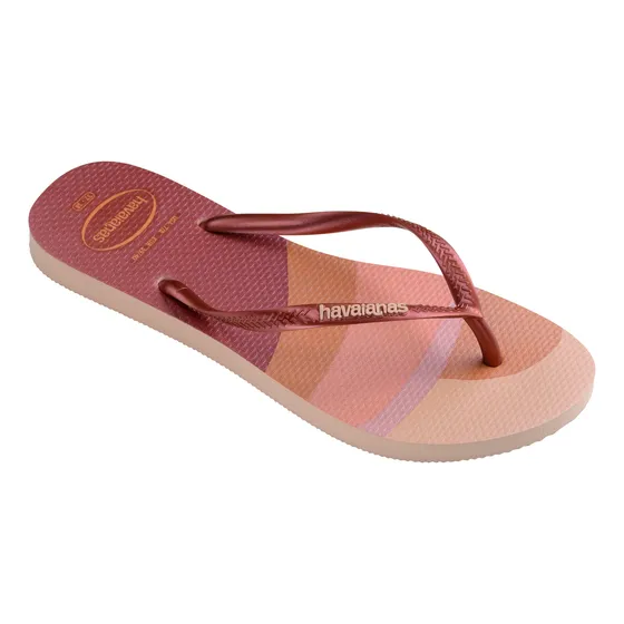 Sandalias Havaianas Slim Palette Glow Rosa Mujer