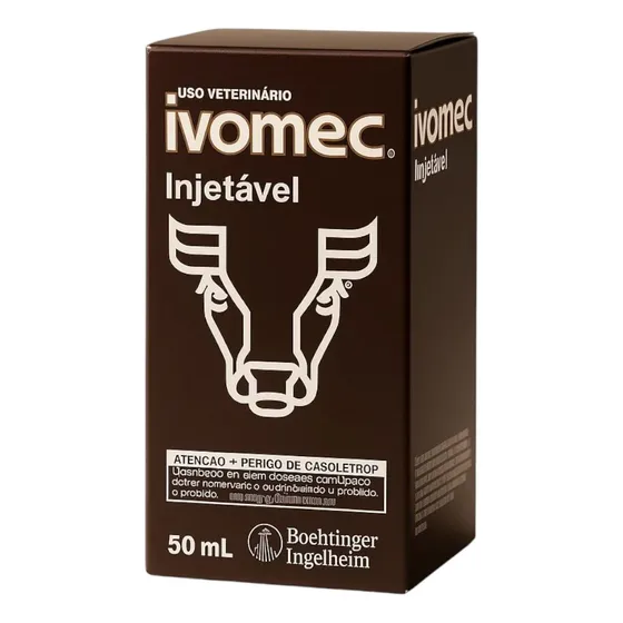 Ivomec 1% 50ml Boehringer Ingelheim Antipulgas E Carrapatos