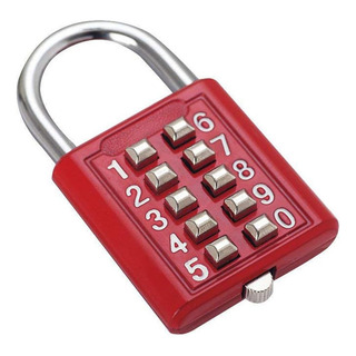 Murldall-botón Candado De Seguridad Con Combinación Cerradur Murldall-botón Candado De Seguridad Con Combinación Cerradur