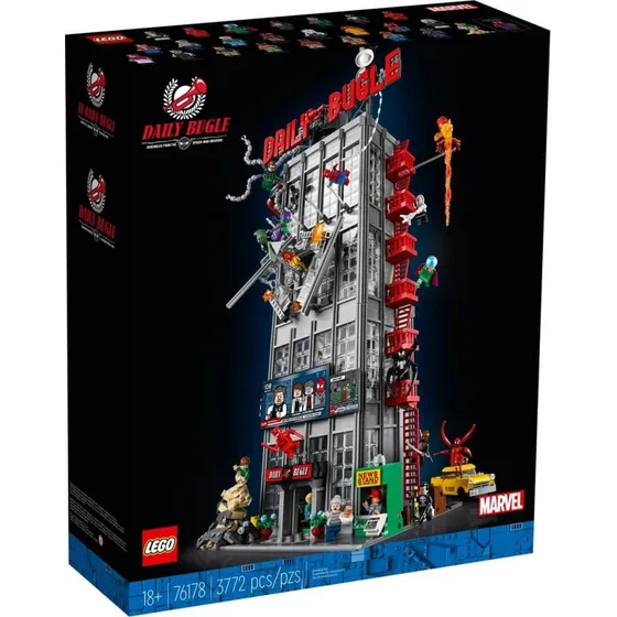 Lego Super Heroes Marvel - Daily Bugle Do Homem Aranha Quantidade de peças 3772