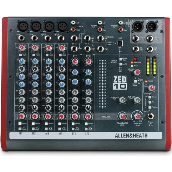 Mixer Allen & Heath Zed10 Usb