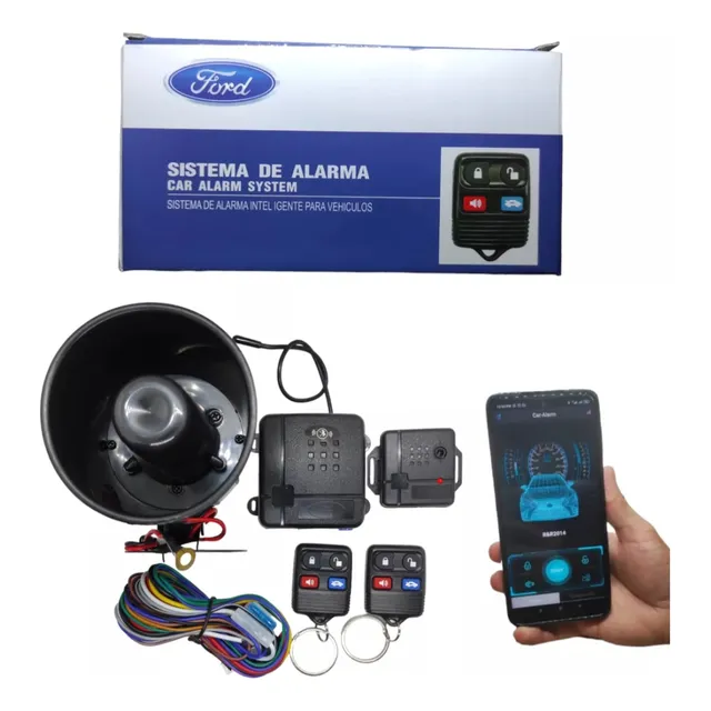 Alarma Universal Para Ford Fiesta, Explorer, Fortaleza,fx4