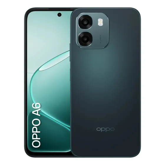 Smartphone OPPO A6 256GB 6GB RAM Física, 12GB RAM Virtual Bateria 7000 mAh Câmera AI 50MP NFC IP69 Azul Safira