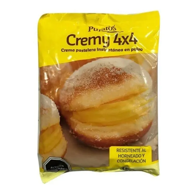 Crema Pastelera En Polvo Cremy 4x4 Puratos 350 Grs