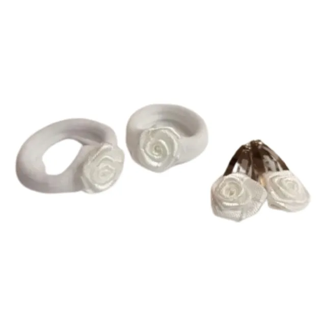 Combo Accesorios Para Pelo Bebes Par Colitas + Par Hebillas