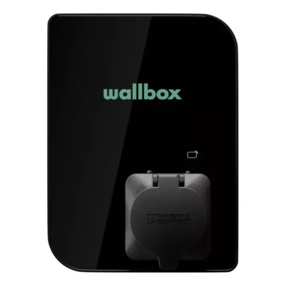 Cargador Totem Wallbox Copper Sb 22kw Vehiculo Electrico