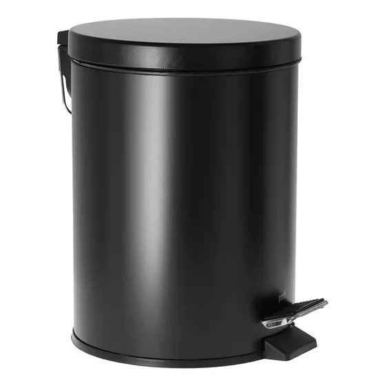 Basurero 5 L Color Negro Mate