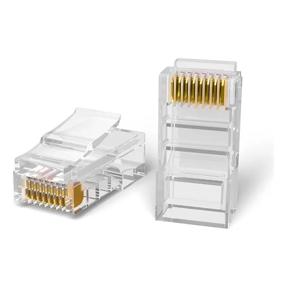 Rj45 Conector Red Ethernet 100 Unidades