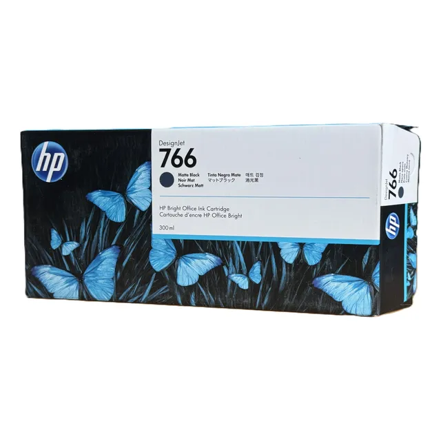 Cartucho De Tinta Hp 766 Matte Black Caducada Original Nuevo