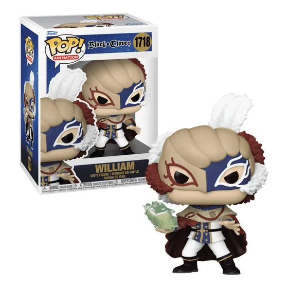 William Funko Pop 1718 Black Clover Original