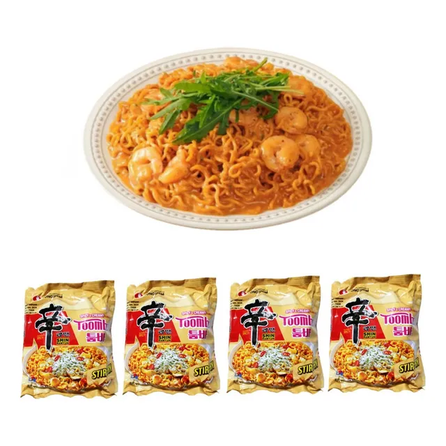 Pack 4u Fideos Ramen Sabor Salsa Carbonara Picante 137gr