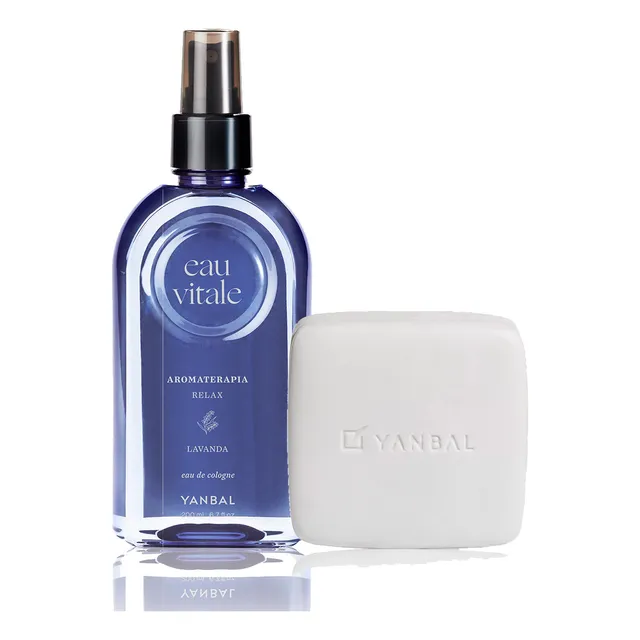 Eau Vitale Lavanda Colonia Relajante Con Jabon En Barra