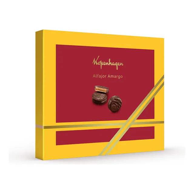 Alfajor Kopenhagen 6 Unid. 330g Chocolate E Doce De Leite