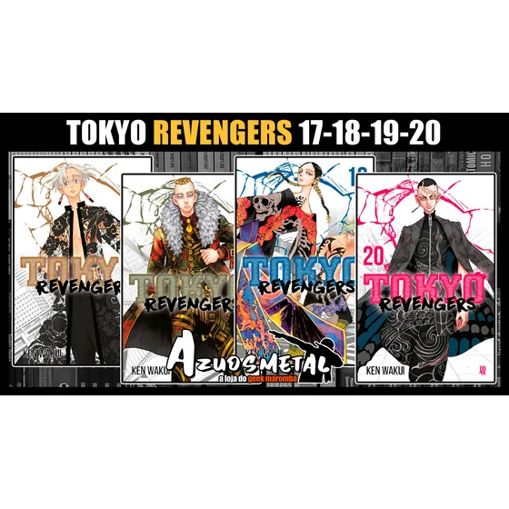 Kit Tokyo Revengers - Vol. 17-20 [mangá: Jbc]