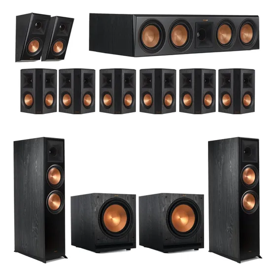 Klipsch 9.2.2 Sistema Cine Casa Ebano Altavoz Frontal 1 6