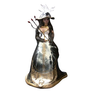 Escultura Maria Quiteria Das Almas,20cm G2 Top P.b. Escultura Maria Quiteria Das Almas,20cm G2 Top P.b.