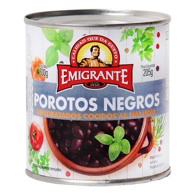 Porotos Negros Emigrante 300 Grs