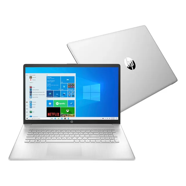 Notebook Hp 17,3'' Táctil Pentium Gold 8gb 512gb Win10