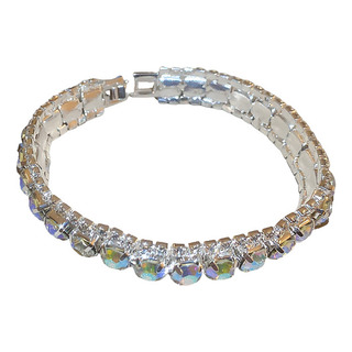 Pulsera De Hebilla Redonda Con Incrustaciones De Diamantes Pulsera De Hebilla Redonda Con Incrustaciones De Diamantes