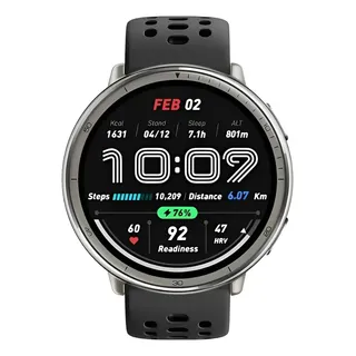Relógio Amazfit Active 2 Smartwatch Cinza Preto