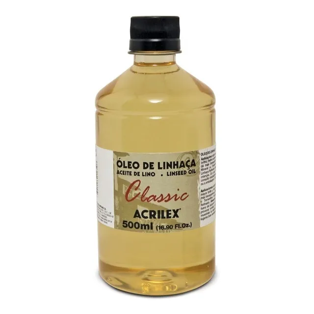 Óleo De Linhaça Acrilex - 500ml