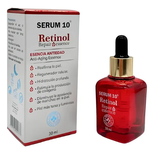 Serum 10 Reinol 30 Ml Reparador - Ml Momento De Aplicación Noche Tipo De Piel Todo Tipo De Piel