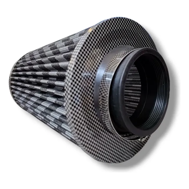 Filtro Conico De Aire Universal Para Carros 15 Cm 