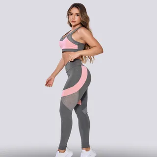 Conjunto Top E Legging Fitness Academia Zero TransparĂȘncia Conjunto Top E Legging Fitness Academia Zero TransparĂȘncia